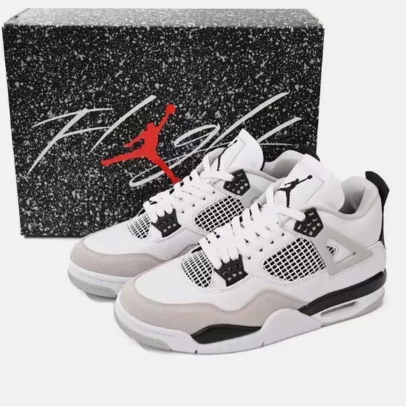 Nike Air Jordan 4 Military Black - Picture 5 of 5